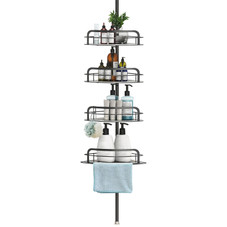 Floor-to-Ceiling Corner Shower Caddy  product image