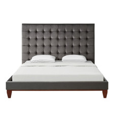 Bond Velvet Button Tufted Bedframe product image