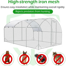 Round-Top Chicken Coop Run product image