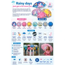 Kids' Umbrella (4-Pack) product image