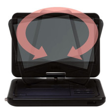 Emerson 10" DVD Player with ATSC Digital TV  and LCD Swivel Screen product image