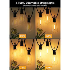 Brightown Outdoor Solar String Lights  product image