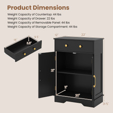 Bathroom Storage Cabinet product image
