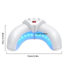 Foldable Dual-Light Nail UV Lamp product image