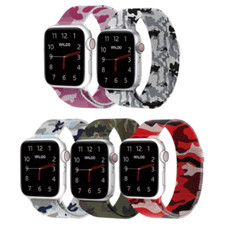 Waloo Camo Printed Magnetic Mesh Band For Apple Watch product image