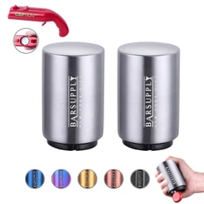 BARSUPPLY Push Down Automatic Magnetic Beer Bottle Opener (2-Pack) product image