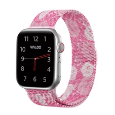 Waloo Floral Printed Magnetic Mesh Band for Apple Watch product image