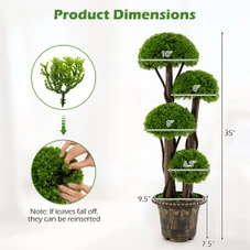 Artificial Cypress Topiary Tree (1- to 2-Pack) product image