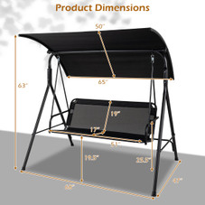 3-Seat Patio Swing  product image
