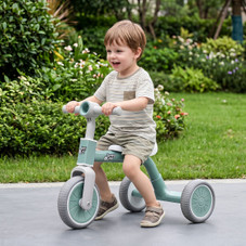Honeyjoy 2-In-1 Kids' Auxiliary Tricycle product image
