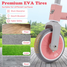 Honeyjoy 2-In-1 Kids' Auxiliary Tricycle product image