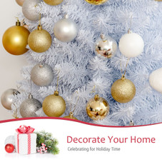7ft Unlit Artificial Pencil Christmas Tree with Metal Stand product image