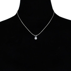 1/2 Carat Real Diamond Necklace In Gold product image