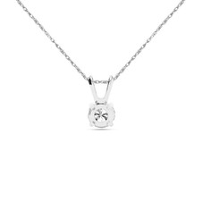 1/2 Carat Real Diamond Necklace In Gold product image