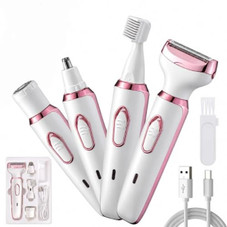 Women's 4‑in‑1 Rechargeable Electric Shaver Kit product image