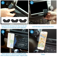 Magnetic Car CD Slot Phone Mount product image