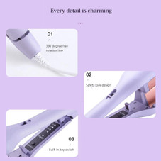 French V‑Shape Hair Waver Curling Iron product image