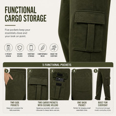 Women's Loose Fit Fleece Lined Jogger Sweatpants product image