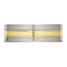 7mm Men's Chisel Comfort-Fit Titanium Wedding Band Ring  product image