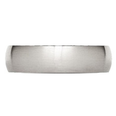 6mm Men's Chisel Stainless Steel Comfort Fit Wedding Band Ring product image