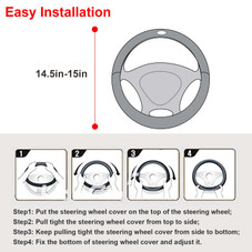 Universal Steering Wheel Cover  product image
