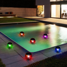 7-Color Solar Floating Ball Light product image