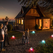 7-Color Solar Floating Ball Light product image