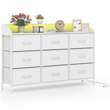 LED Fabric Drawer Dresser  product image