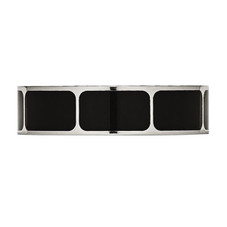 6mm Men's Titanium Black Enamel Flat Polished Wedding Band Ring product image