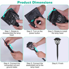Solar Garden Stake Light (6-Pack) product image