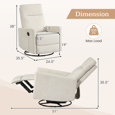 360° Swivel Rocking Chair  product image