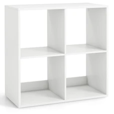 4-Cube Open Bookshelf with Anti-Tip Kits and Non-Slip Footpads product image
