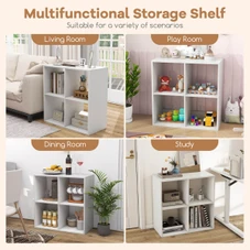 4-Cube Open Bookshelf with Anti-Tip Kits and Non-Slip Footpads product image