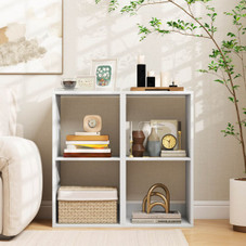 2-Cube Open Back Bookshelf with Anti-Tip Kit and Non-Slip Footpads product image
