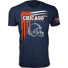 Men's Vintage USA Flag Football T-Shirt product image