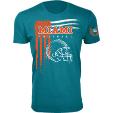 Men's Vintage USA Flag Football T-Shirt product image