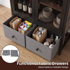 Industrial Coffee Bar Cabinet product image