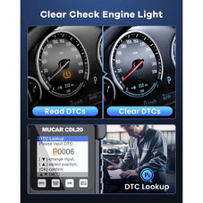 MUCAR Automotive CDL20 OBD2 Scanner product image