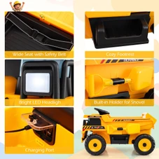 Kids' Ride-On Dump Truck  product image