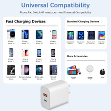 USB Fast Charging Block (2-to 10-Pack) product image