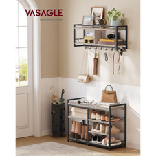 VASAGLE Hall Tree with Shoe Bench product image