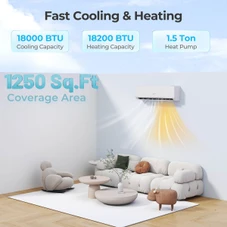 12000 BTU Mini Split Air Conditioner & Heater  product image