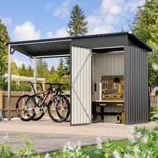 3x5 Outdoor Open-Sided Storage Shed with 15 Sq. Ft Covered Space  product image