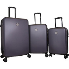 Roberto Cavalli 3-Piece Solid Classic Hardshell Luggage Set product image