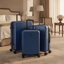 Roberto Cavalli 3-Piece Solid Classic Hardshell Luggage Set product image