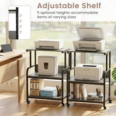 3-Tier Rolling Printer Stand  product image