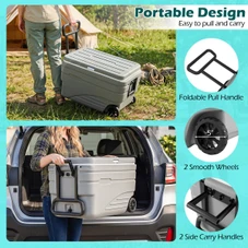 Portable Wheeled Ice Cooler product image