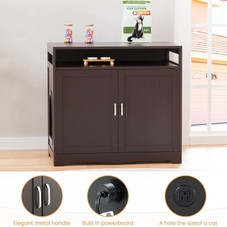Hidden Cat Litter Box Cabinet product image
