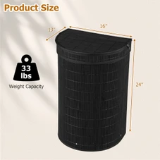 Bamboo Laundry Hamper product image