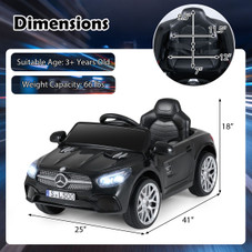 Licensed Mercedes-Benz Kids' Ride-on Car  product image